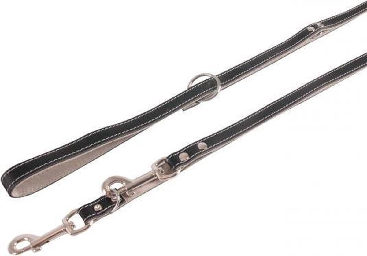 Trainingleash chic 200cm 18mm black/gray
