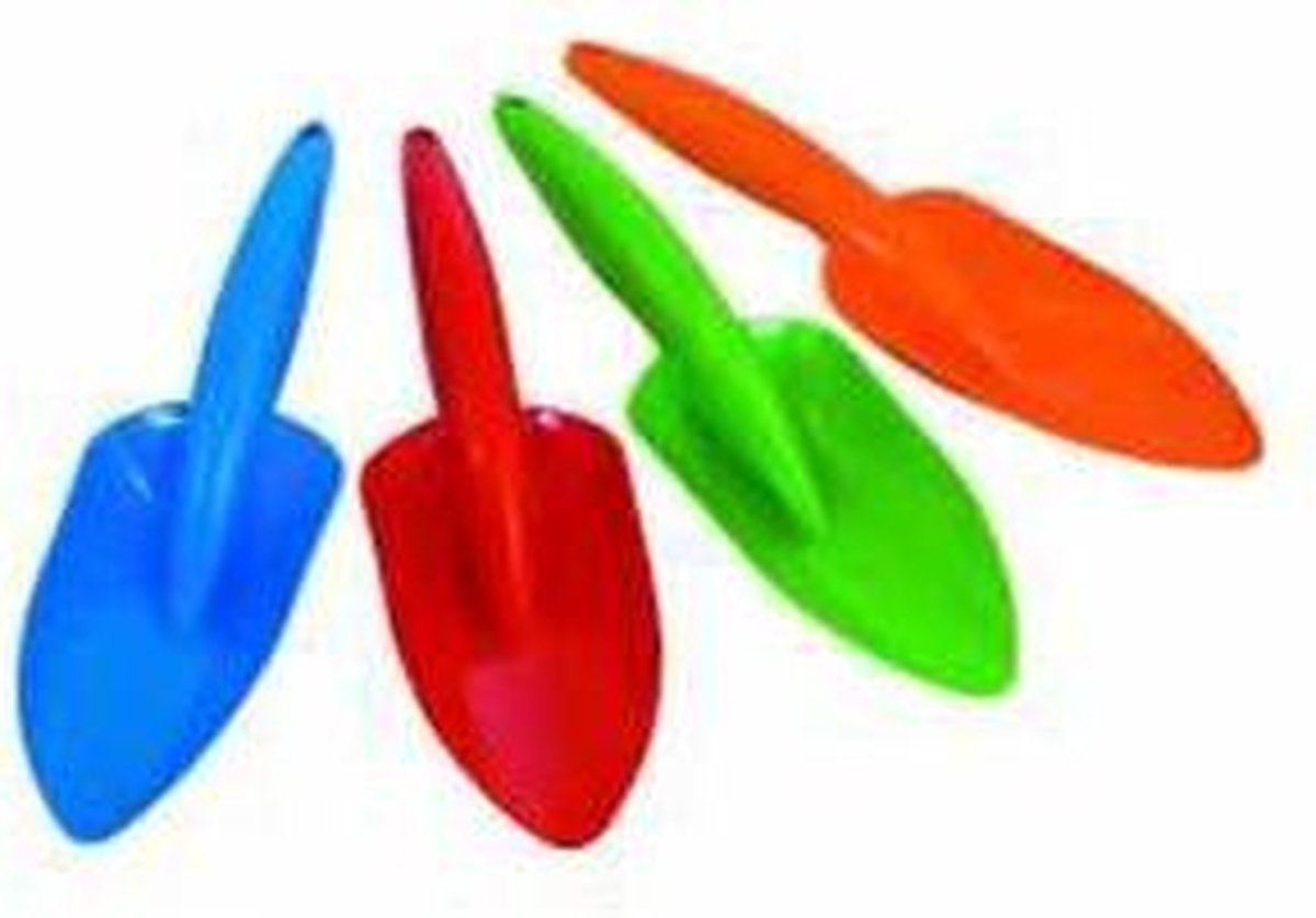 Strandschepje punt plastic 26cm per stuk