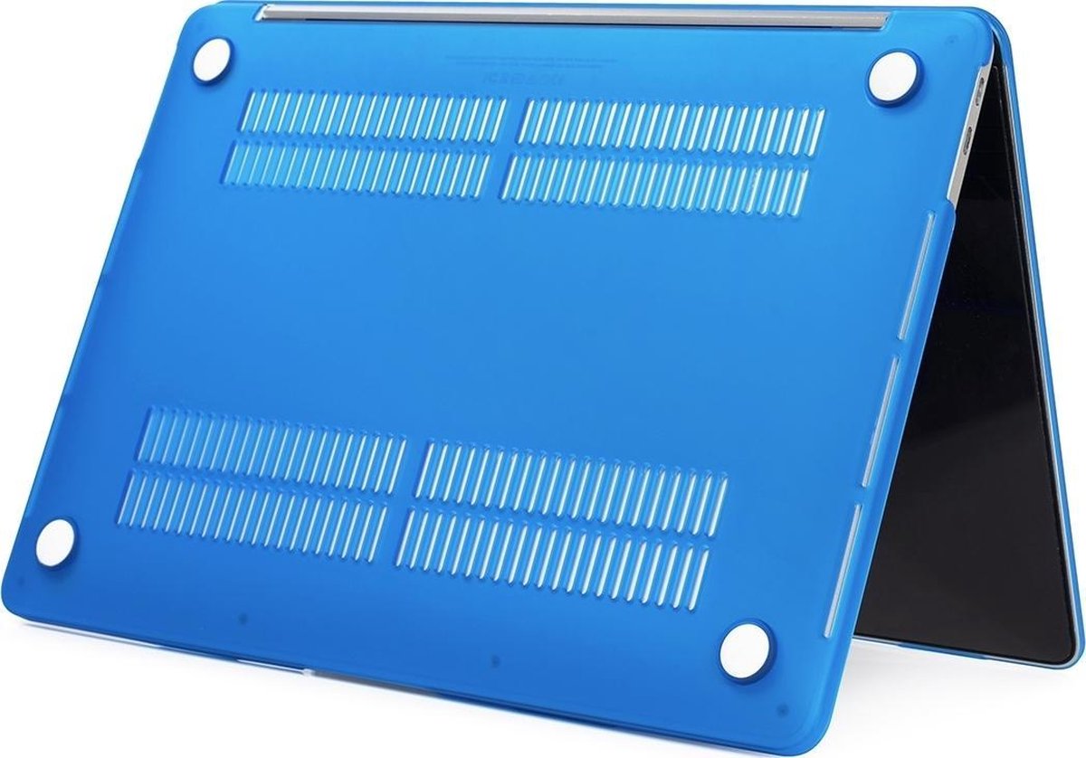 Mobigear Matte Case voor de MacBook Pro 16 inch A2141 - Donkerblauw