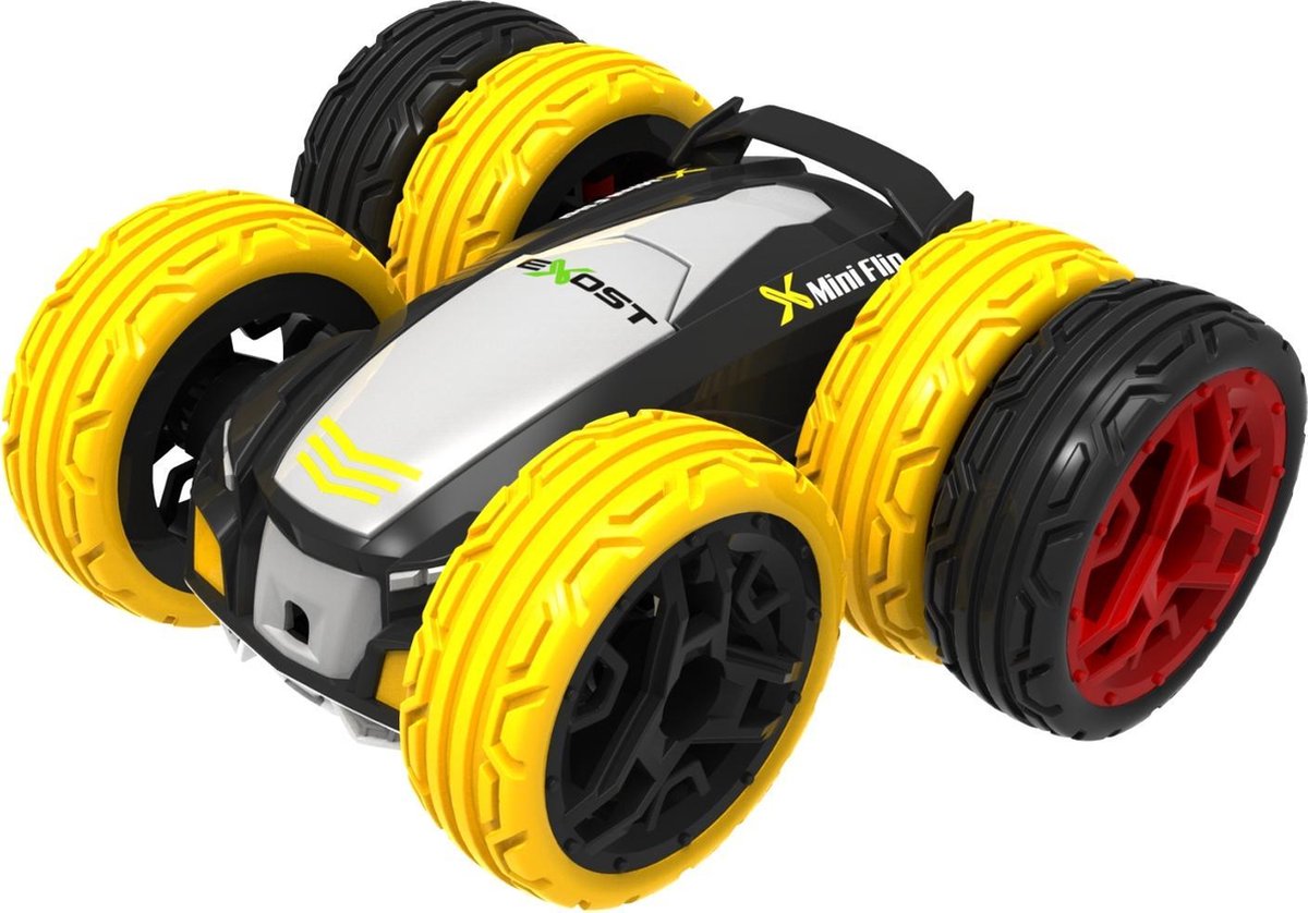 EXOST - Afstandsbediening 360 Mini Flip Car - 1:34 + accessoires