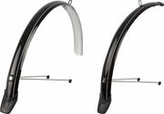 Spatbordset Polisport Towny 28 Inch / 51mm - Zwart