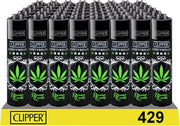 Clipper Aansteker - Black Leaf - 4 stuks