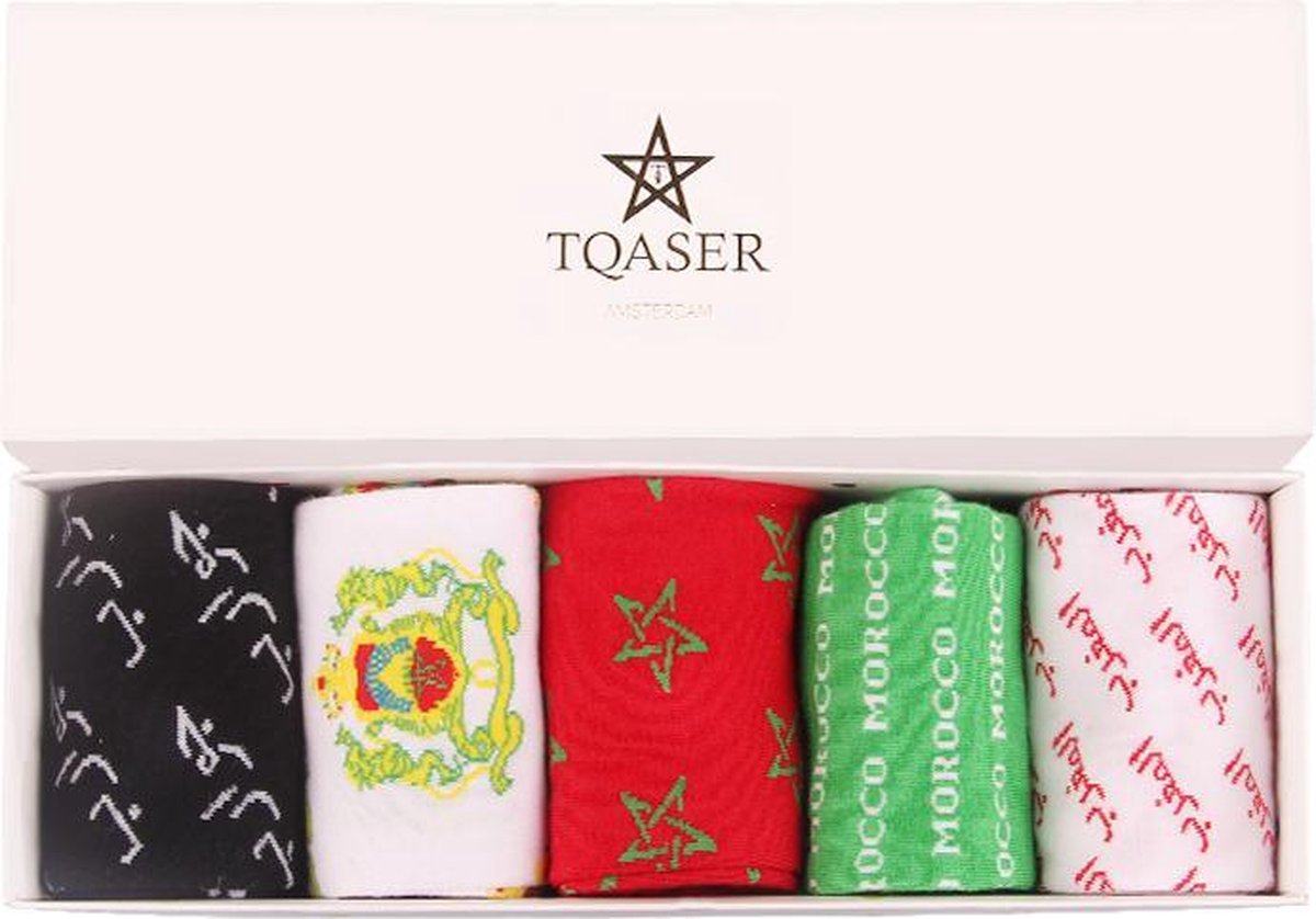 5- pack Marokko sokken 41-45