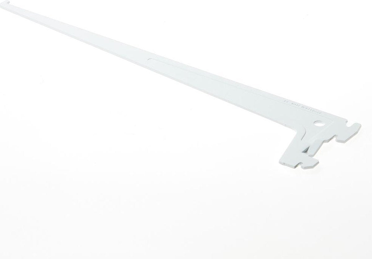 Schadébo Drager Element enkel 2-haaks sys 50 staal wit 35cm 10105-00501 (Prijs per 10 stuks)