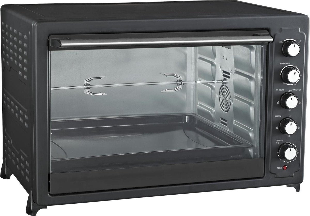Team Kalorik TKG OT 1033 BCRL - Oven met convectie & rotisserie - 100 L - 2800W - Zwart