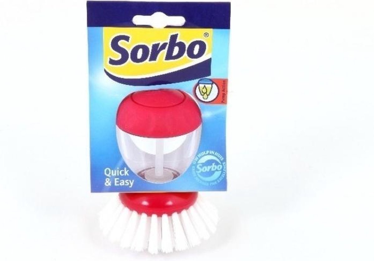 Sorbo Quick&Easy Afwasborstel - Met doseerpomp