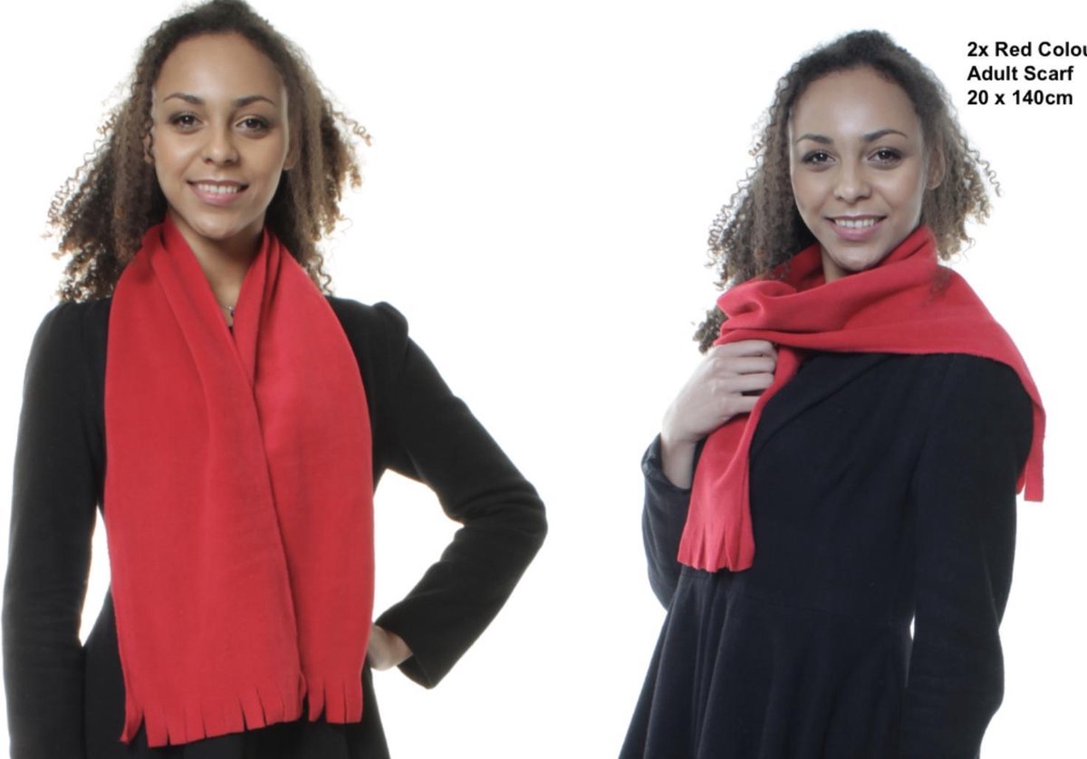 2x{Nekwarmer Thermische Polar Fleece Sjaal voor Winter Skikleding voor Dames