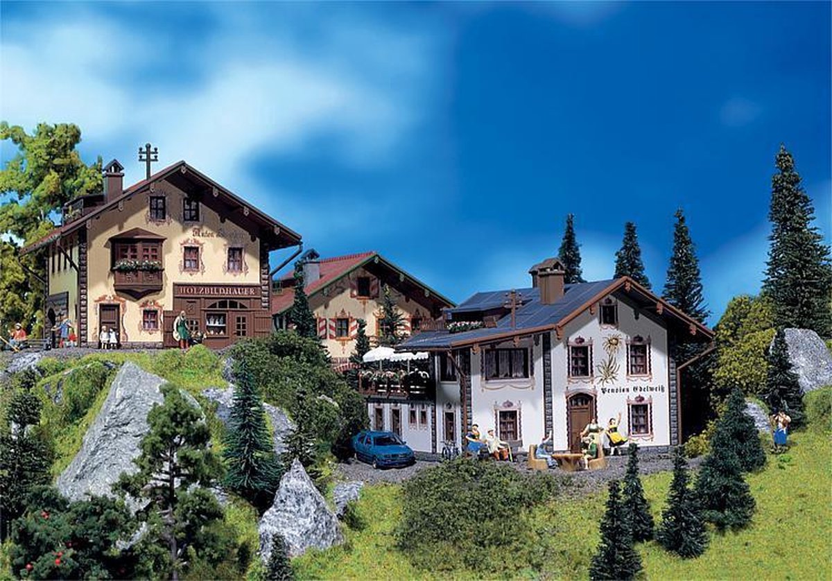 Faller Pension Edelweiss Modelbouwdecoratie