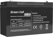AGM Batterij 6V 10Ah