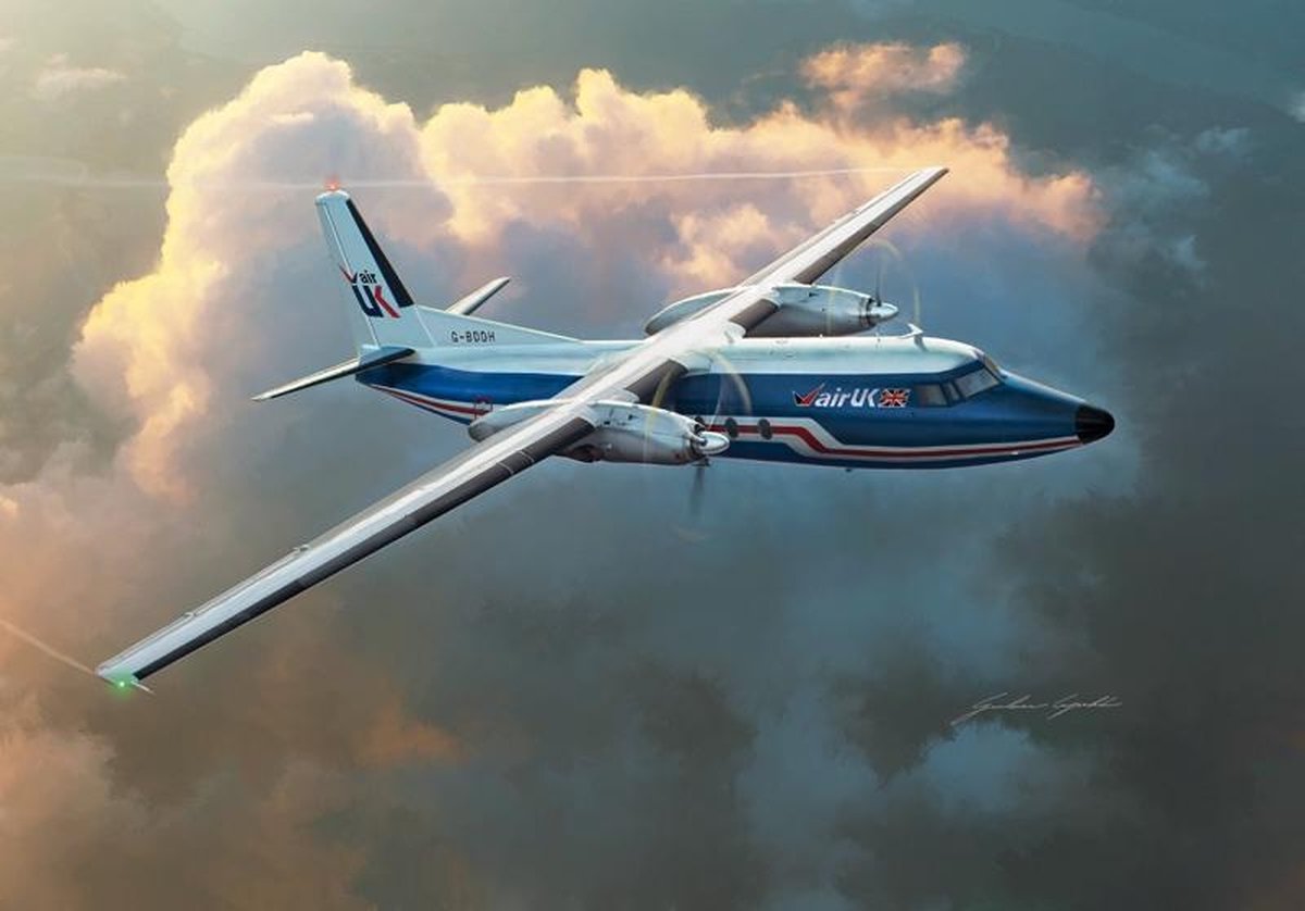 Italeri - Fokker F27-400 Friendship 1:72 (4/19) * (Ita1430s)