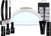 Gellak Set - POLYGEL – MEANAIL® - UV Lamp Led 48W – Gelnagellak - Nagelverlenging