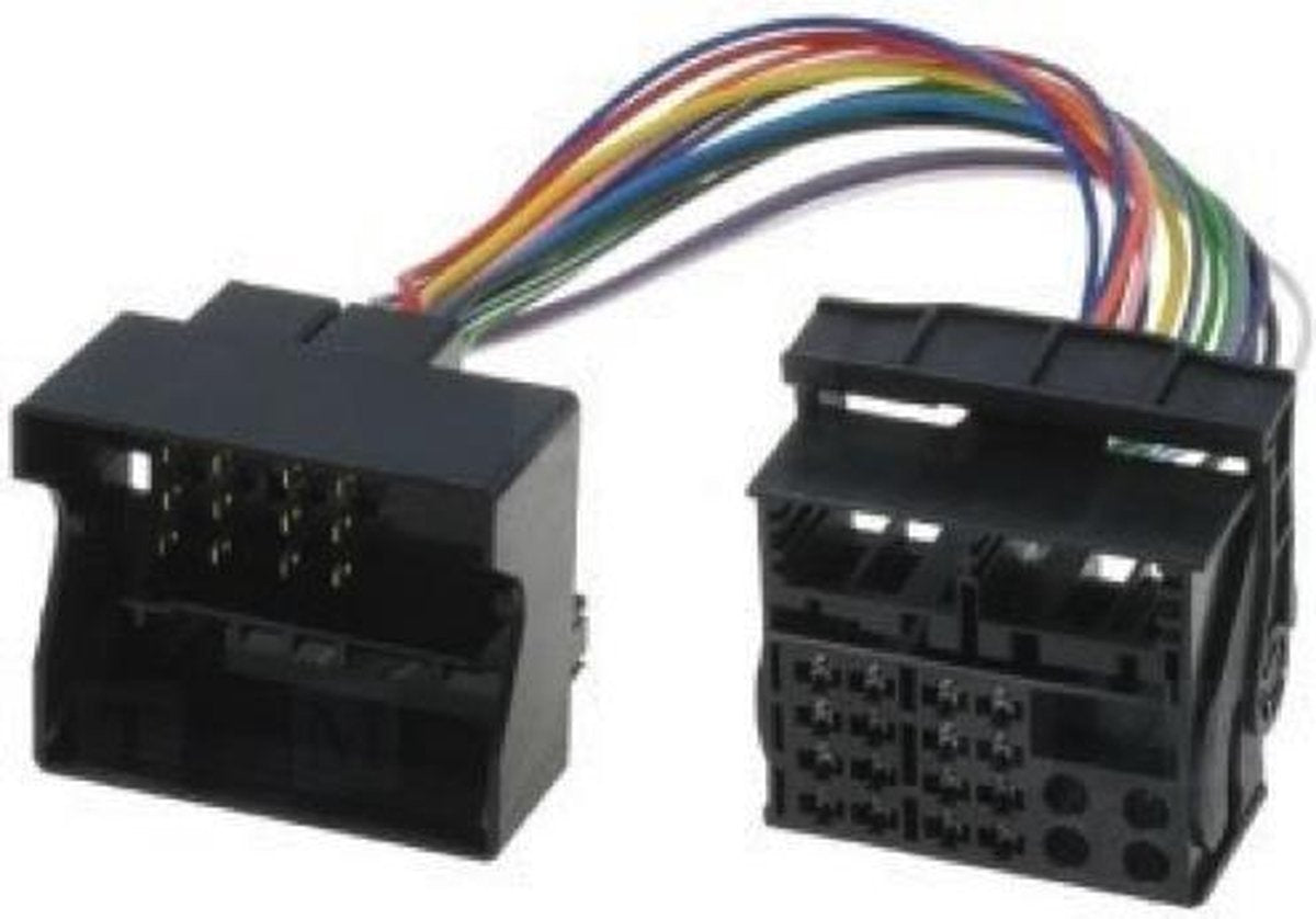 Volkswagen | Peugeot | Opel | Quadlock | ISO kabel | verloopstekker voor autoradio