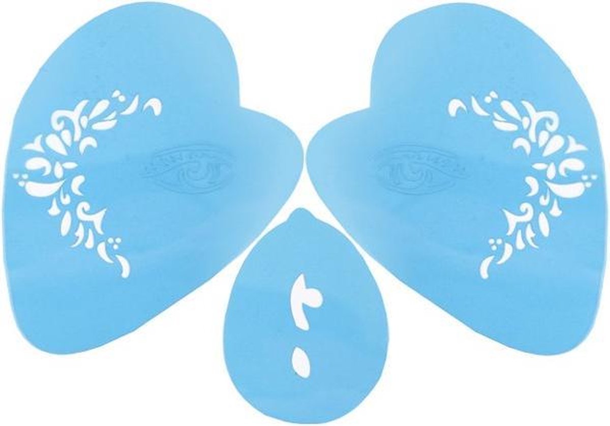 PXP Facepaint-sjabloon tribel druppels