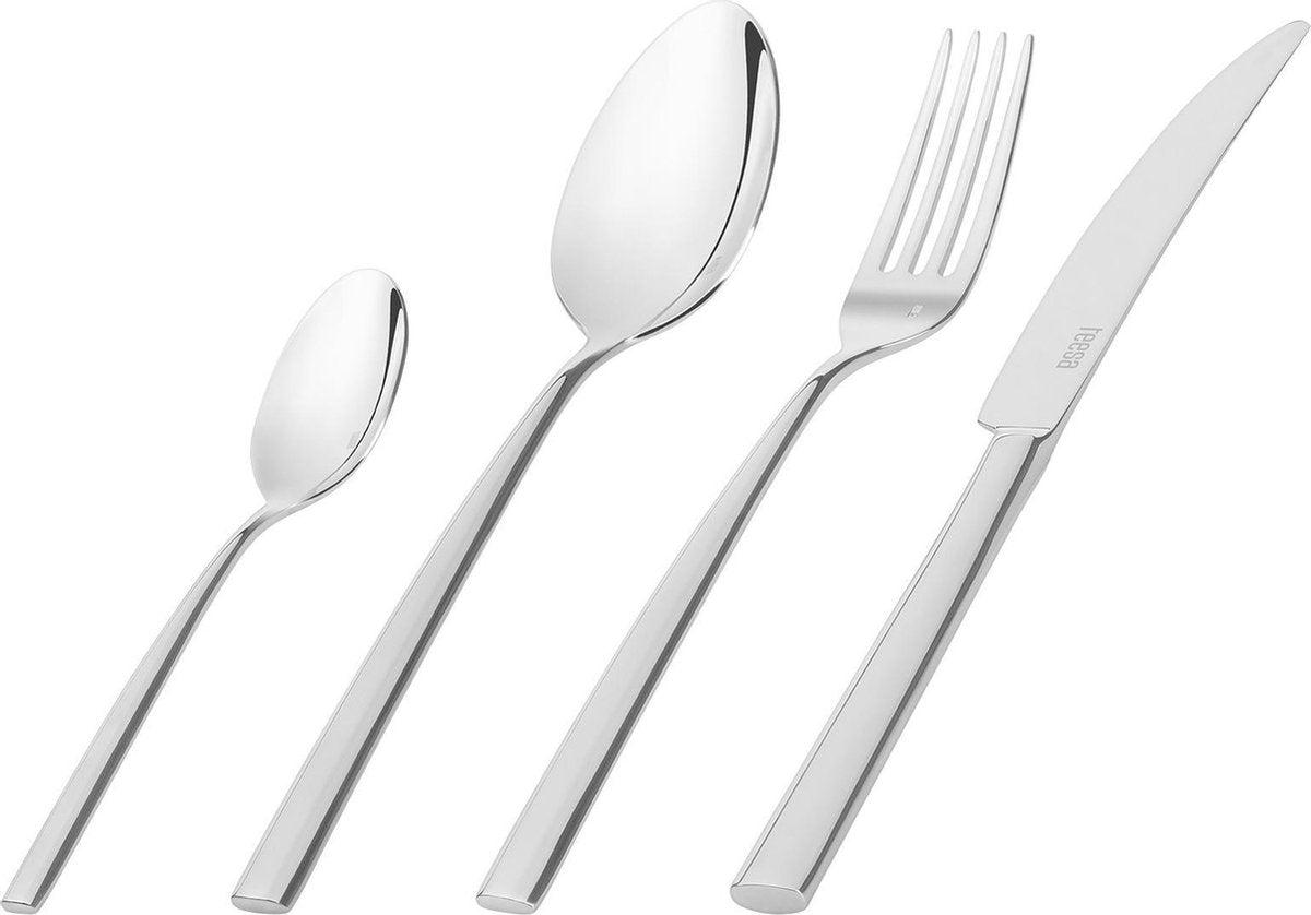 Teesa TSA0145 - 24-delige bestekset  - 18/10 roestvrijstaal - vaatwasbestendig