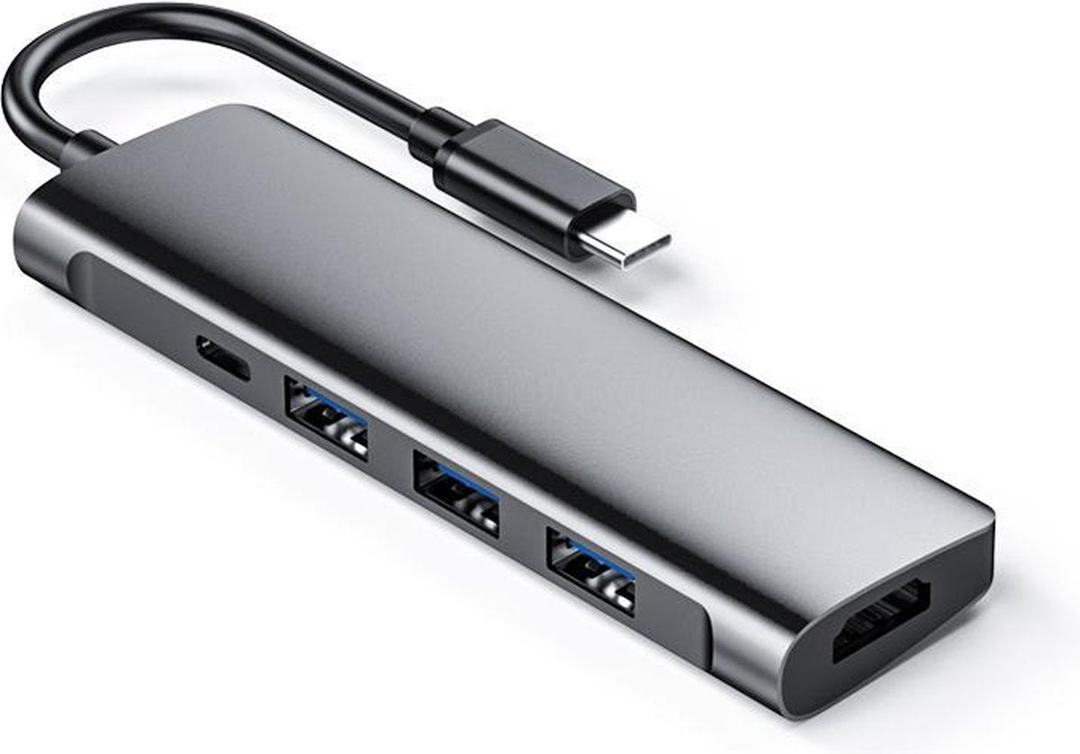 NÖRDIC DOCK-100 USB-C Dockingstation naar HDMI 4K 30Hz