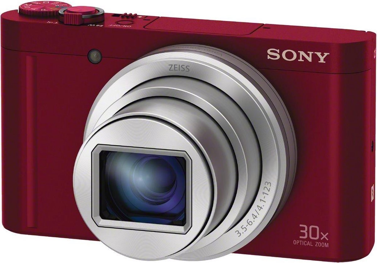 Sony Cybershot DSC-WX500 - Rood