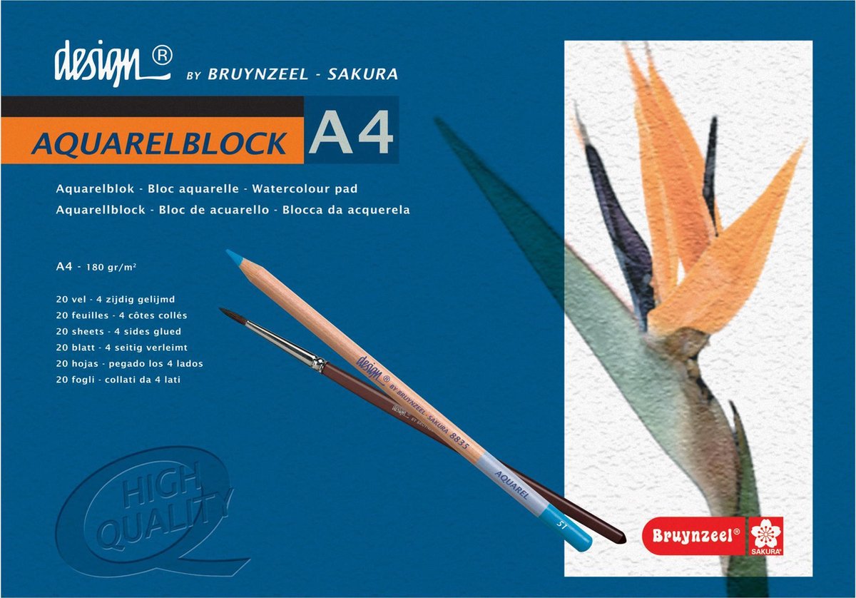Aquarel Schetsboek 21 x 30 Cm Papier