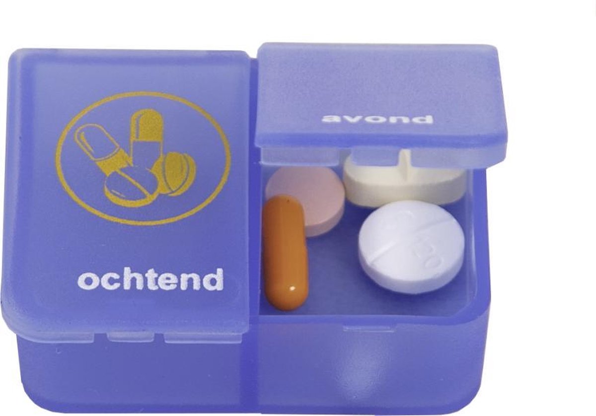 Pillendoosje Klein Blauw