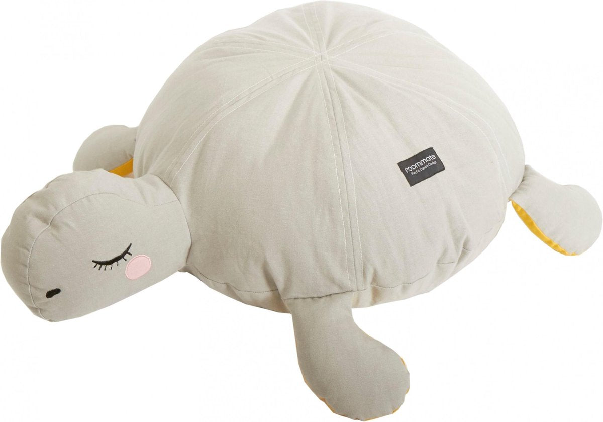 Roommate Poef Turtle Wit Junior 85 X 60 Cm