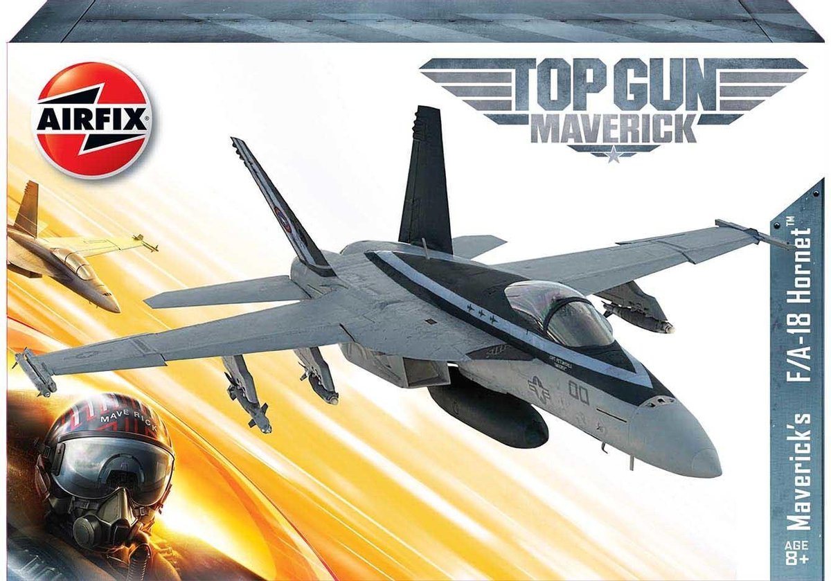 Airfix-top Gun Maverick's F-18 Hornet  (5/20) * (Af00504)
