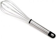 Set van twee mini garde - whisk van roestvrijstaal met ophangoog