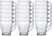 18x Theeglazen/koffieglazen Cosy transparant 350 ml