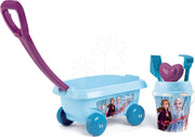 Frozen strandset in bolderwagen met zandspeelgoed Chariot de plage garni