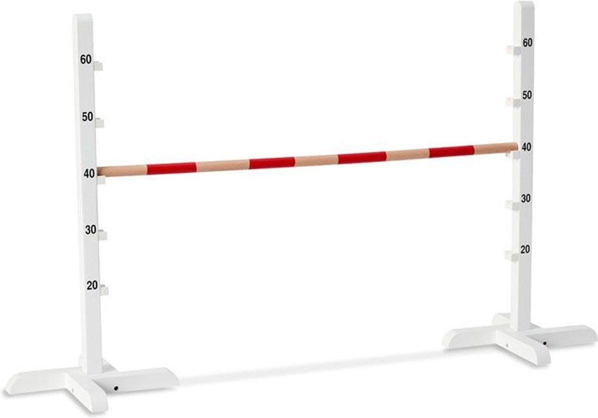 Byastrup Springhindernis Junior 116 X 30 X 67 Cm Hout Wit