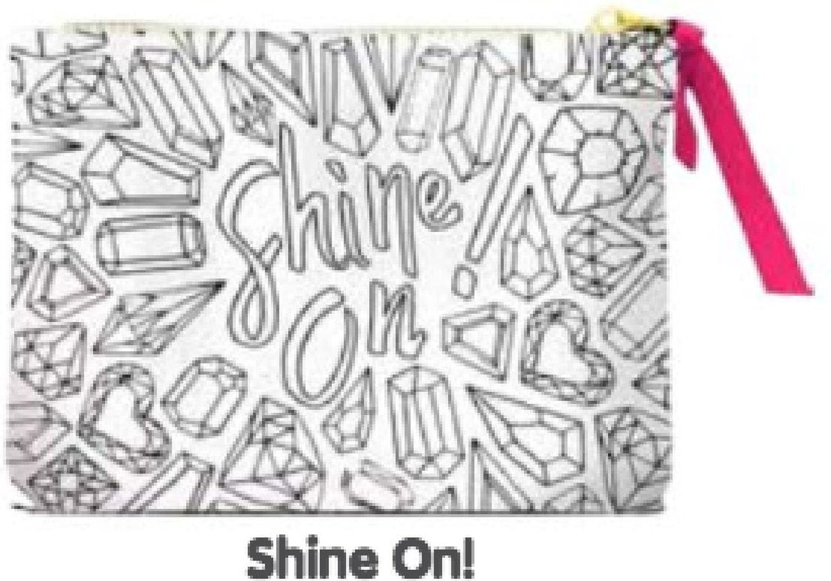 DCI Color Joy Coloring Small Pouch “Shine On” 12x16cm 65% Polyester