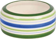TRIXIE | Trixie Voerbak Konijn Streep Groen / Blauw / Creme