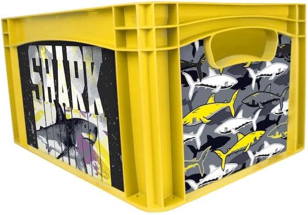 Fietskrat Bicibo Grey shark