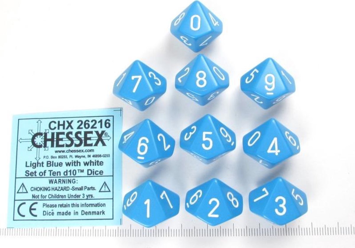 Chessex dobbelstenen set