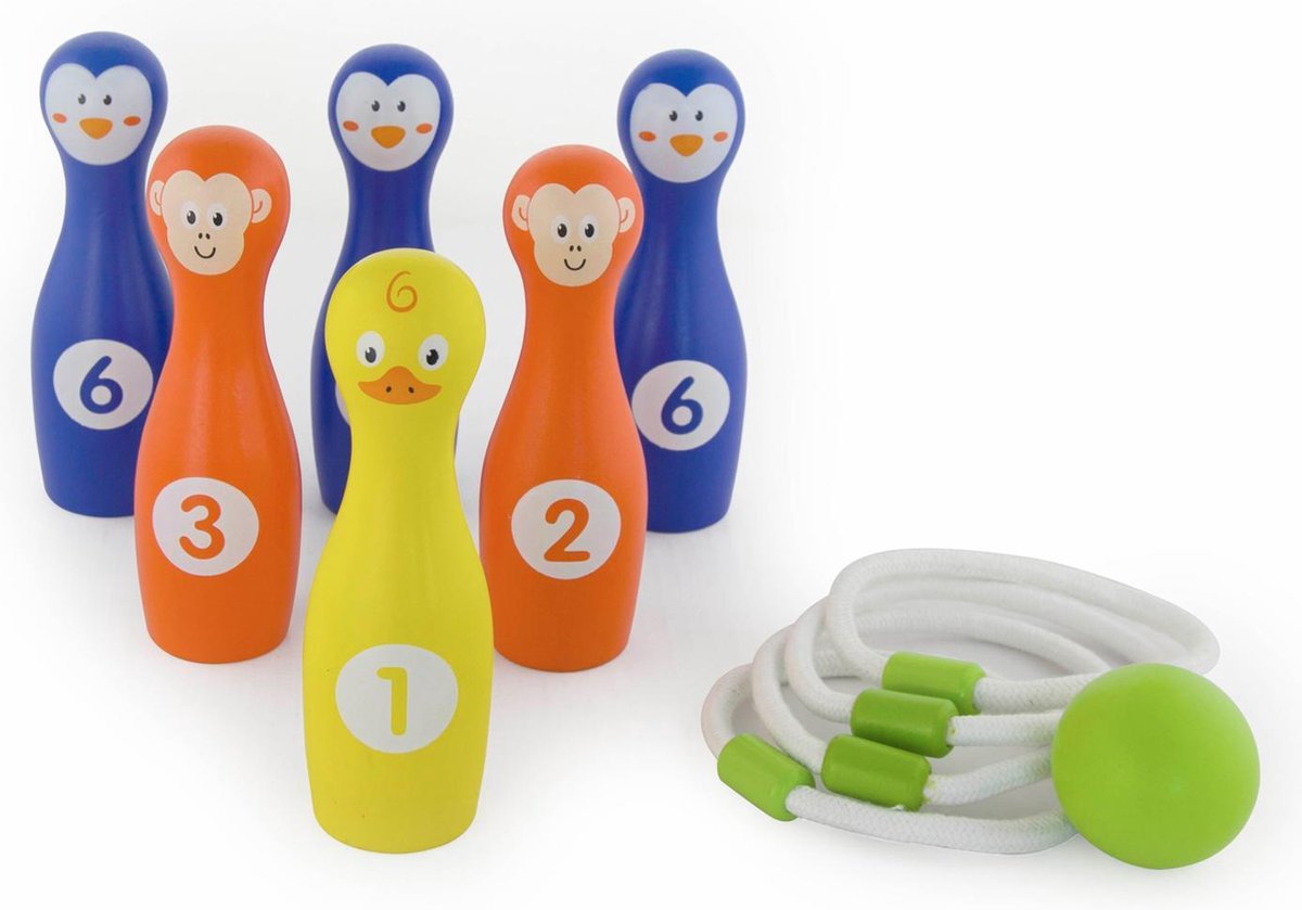 Viga Toys - Bowling en Ringwerp Spel