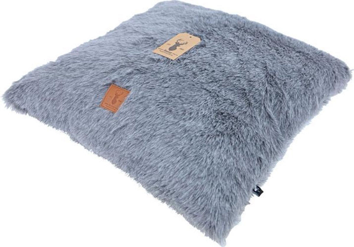 Boony Est 1941 Ligkussen - Badger Grey - 55x55 cm