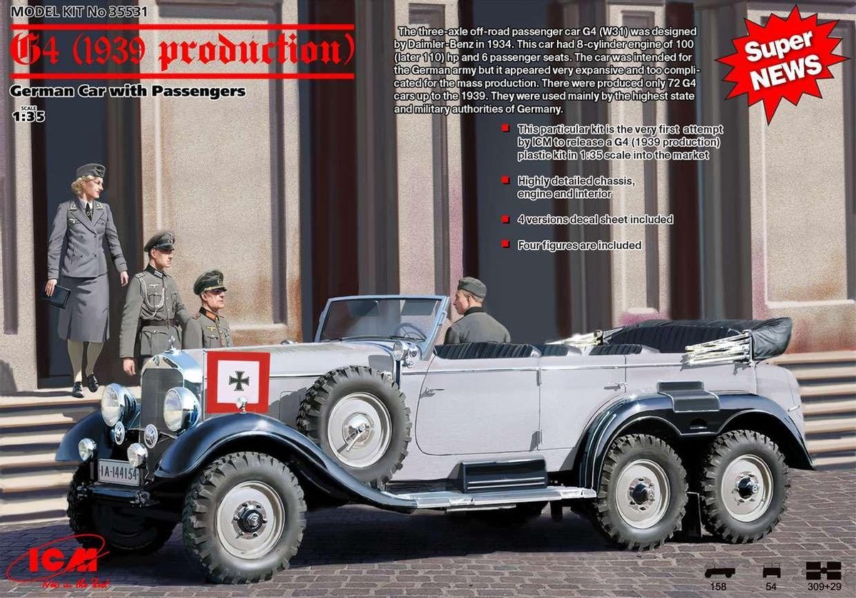 1:35 ICM 35531 G4 (1939 production)