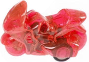 Lg-imports Racemotor Pull Back Jongens 5 Cm Rood/transparant
