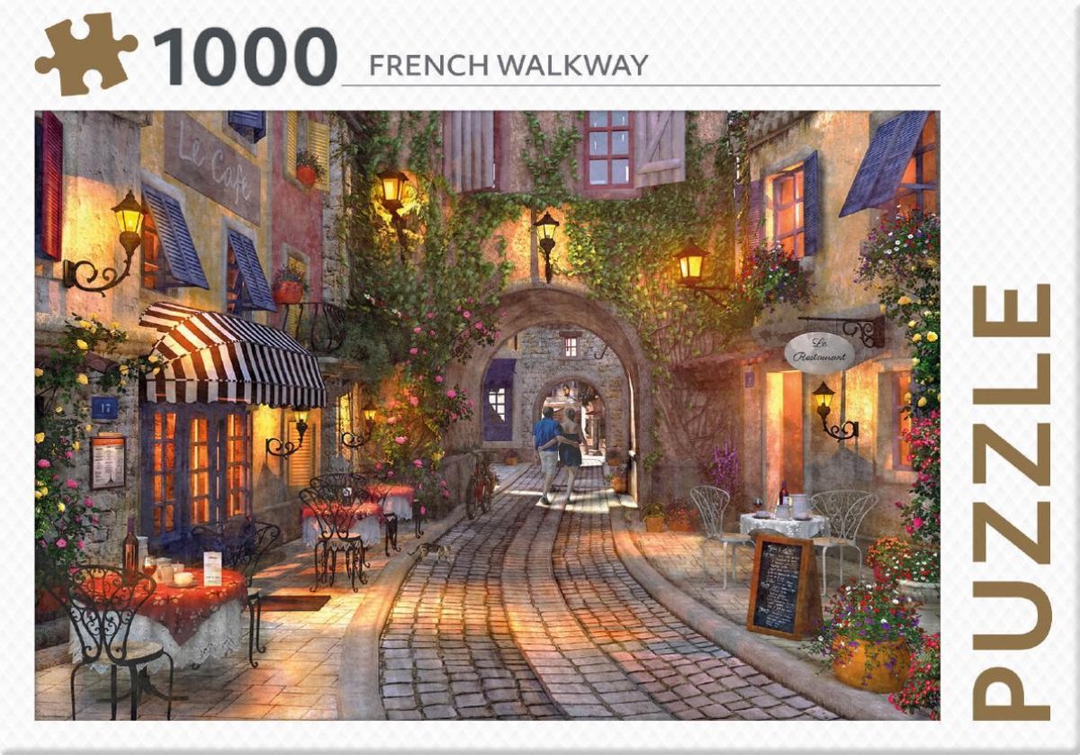 Rebo puzzel French walkway - 1000 stukjes