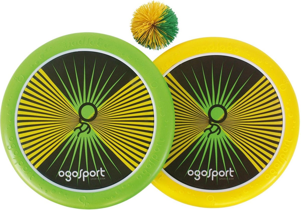 Ogosport Vang- En Werpspel 29 Cm Geel/groen