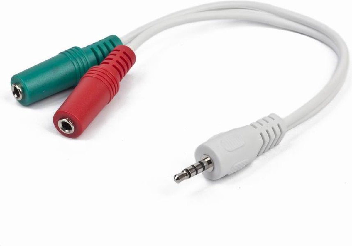 Microfoon en koptelefoon splitter