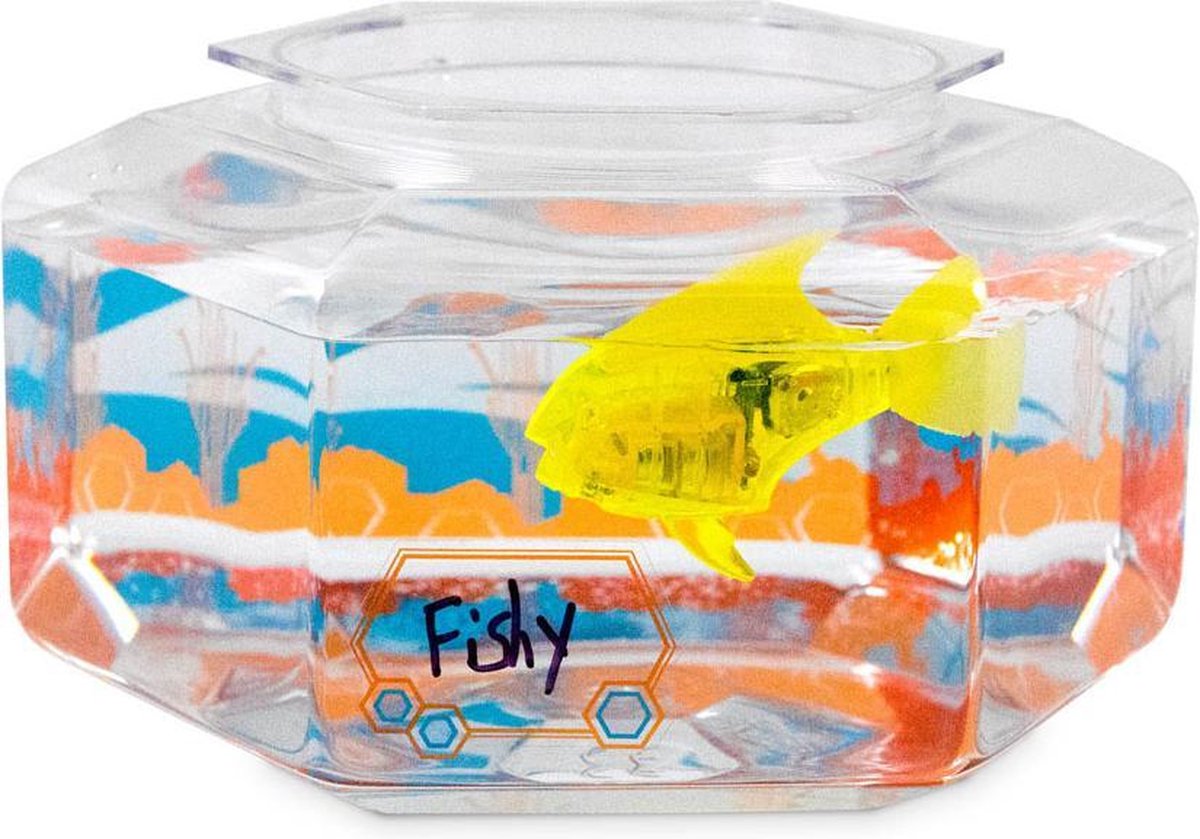 Hexbug Speelfiguur Aquabot 2.0 Junior 9 X 7 Cm Geel 4-delig
