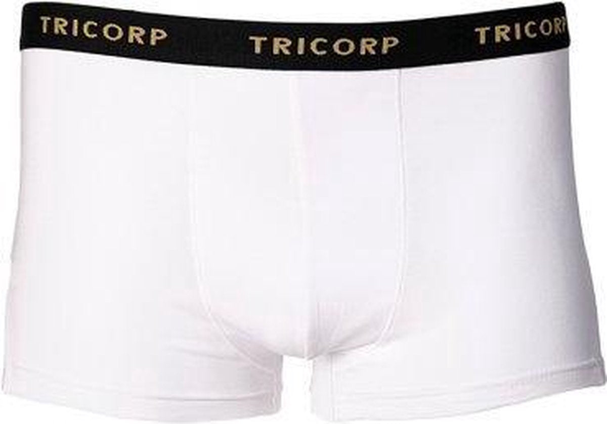 Tricorp underwear boxer 2-PACK - Workwear - 602003 - wit - maat 5XL
