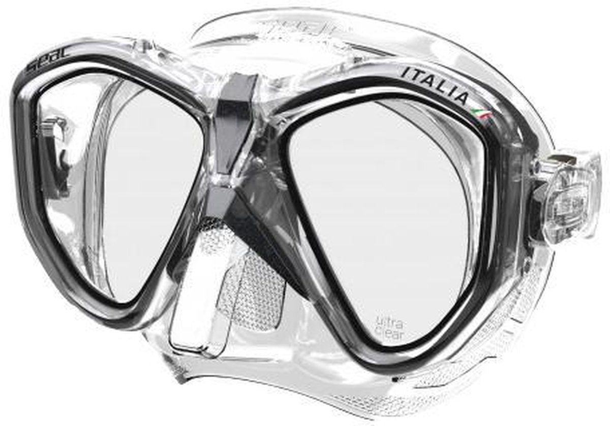 Seac Italia Duikbril - Zwart/doorzichtig