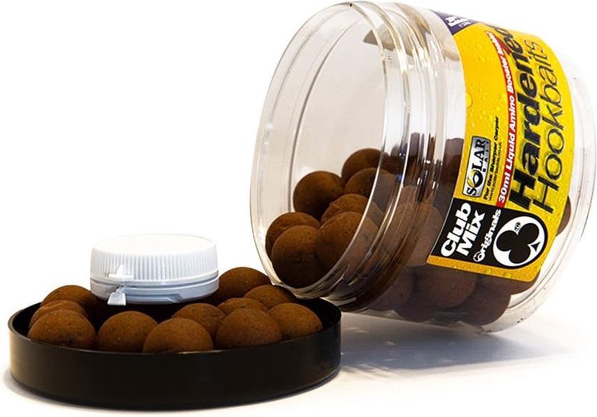 Solar Hardened Hook Baits + Amino Liquid - Club Mix - 20mm