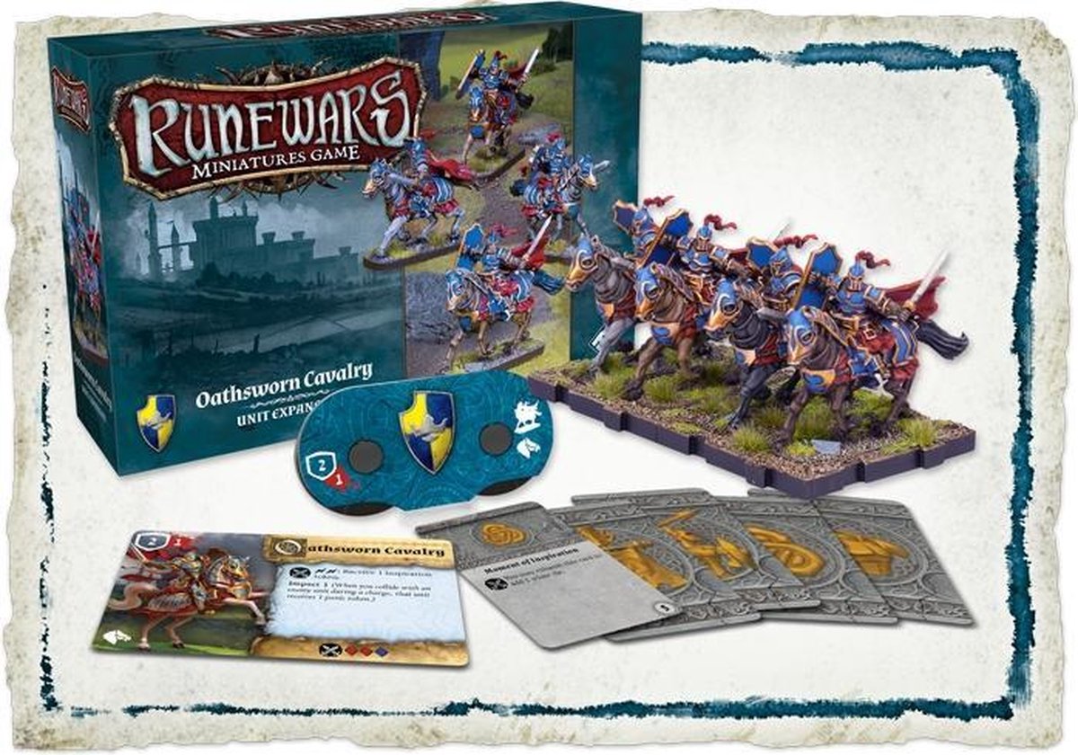 Asmodee RuneWars Oathsworn Cavalry Unit -