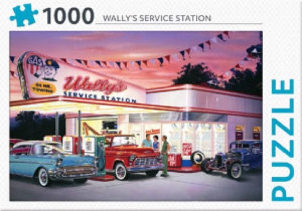 Puzzel 1000 stukjes - REBO - Wally's Service