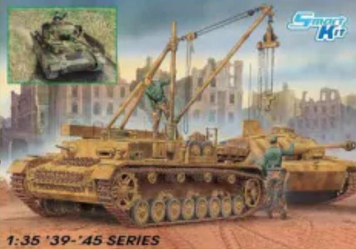 Dragon - Bergepanzerwagen Iv / Pz.kpfwiv Ausf. H 1:35 - DRA6951 - modelbouwsets