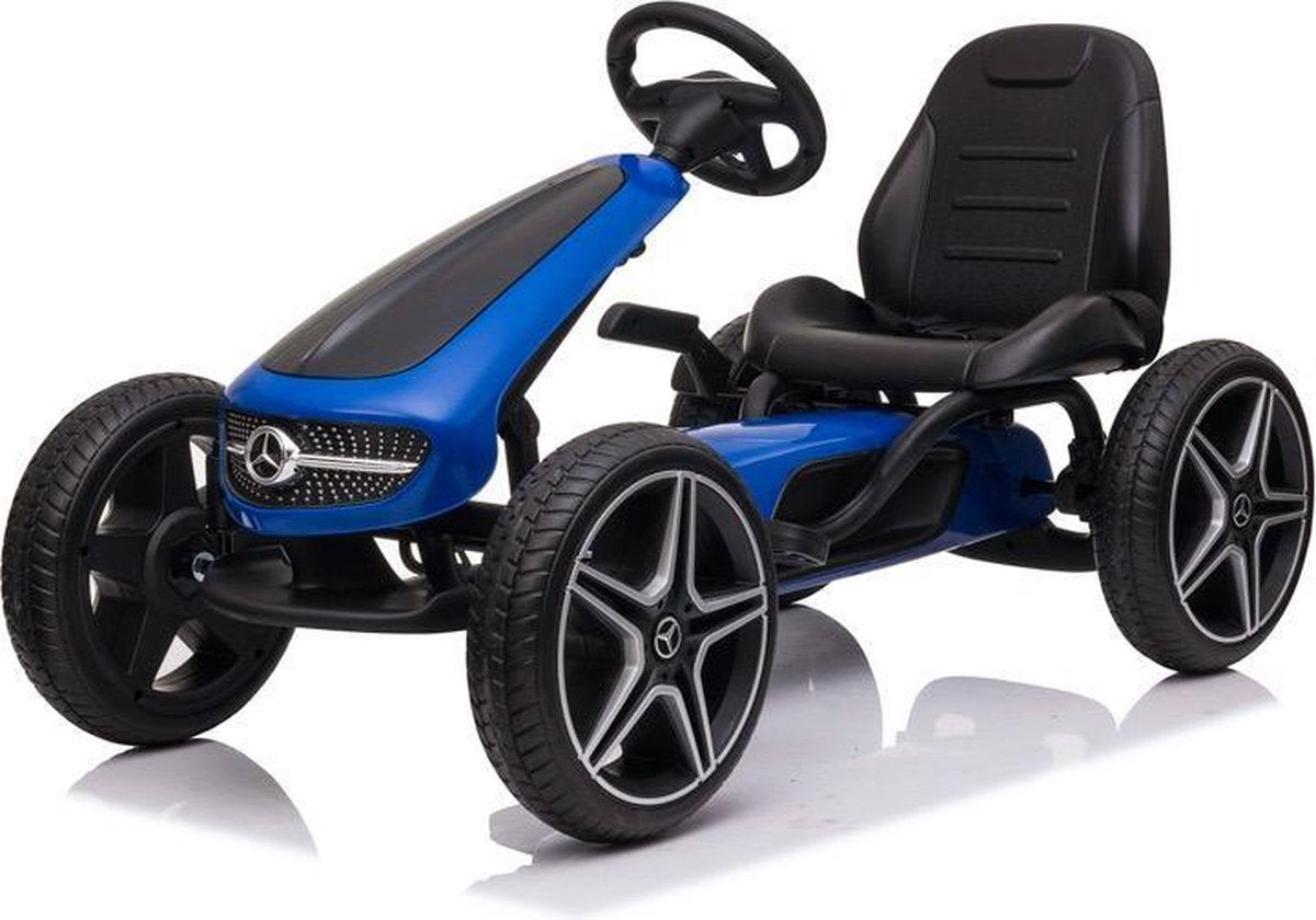 Mercedes Skelter/ Trapauto/ Go-Kart (BLAUW)