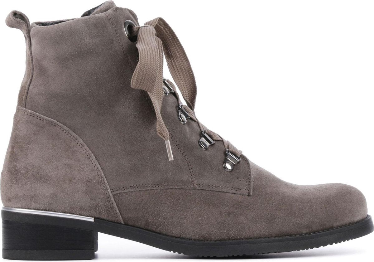 Waldlaufer Vrouwen Suède  Enkellaarsjes / Laarzen / Damesschoenen 903821 sue - Taupe - maat 41