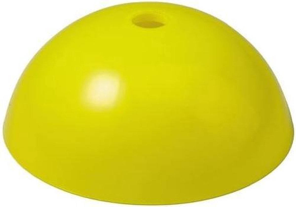 Amigo Afbakenbollen Hard Plastic 10 Stuks Geel