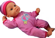 Falca Babypop Babycare 33 Cm Meisjes Roze